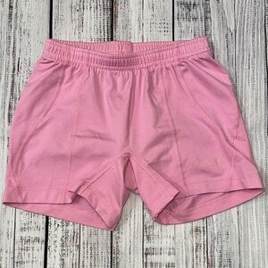 Asics Women's Athletic Shorts in Pink Sz. XS‎